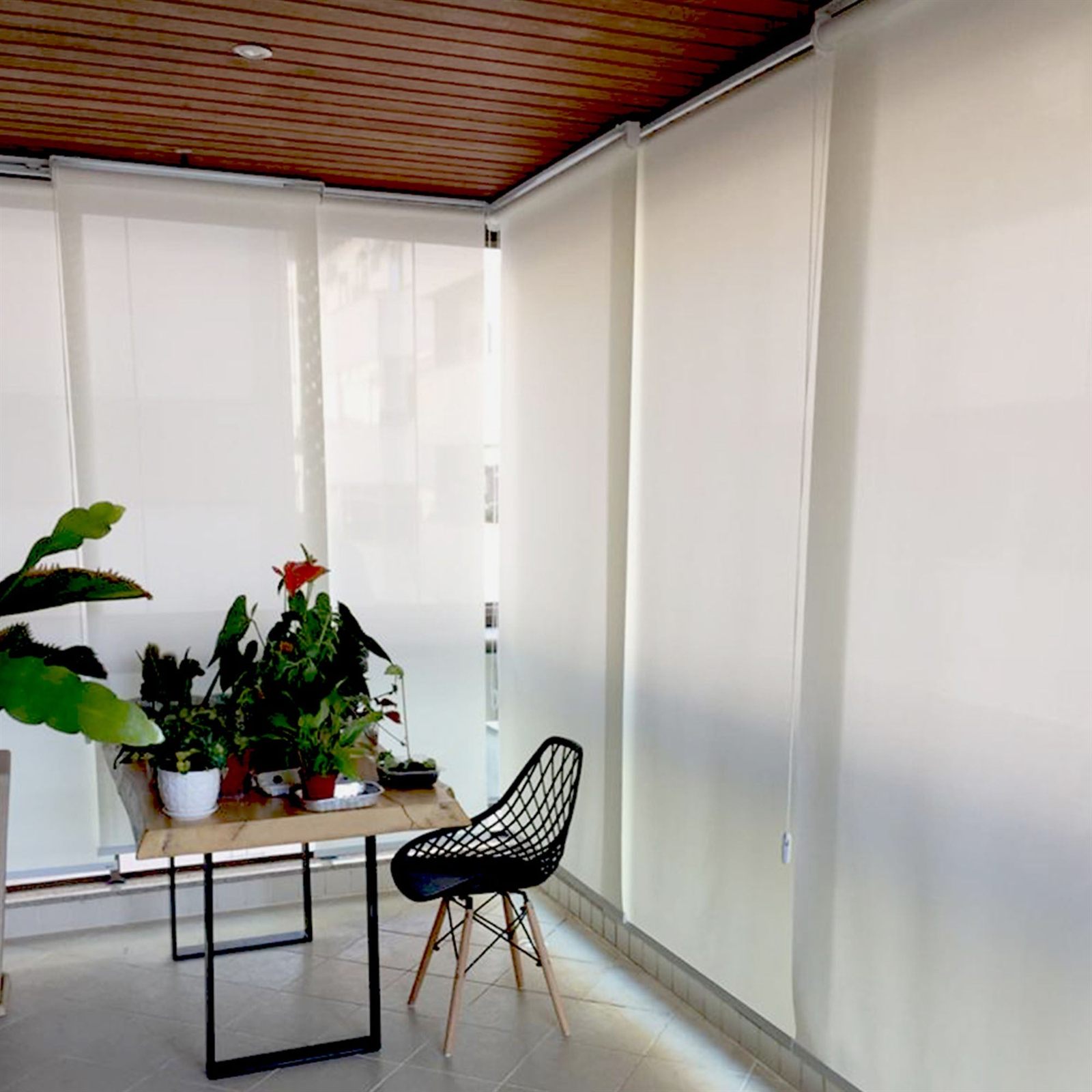 Decoração com persianas