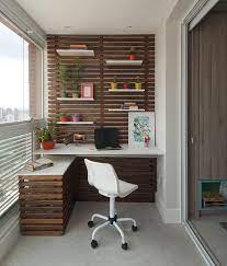Home Office na Varanda