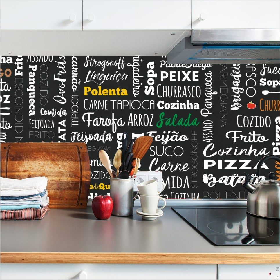 Papel de parede cozinha